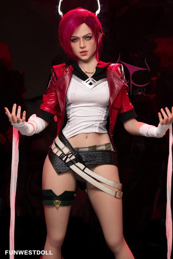 157cm red hair c cup sexpuppenpro doll 15