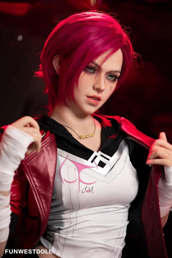 157cm red hair c cup sexpuppenpro doll 2