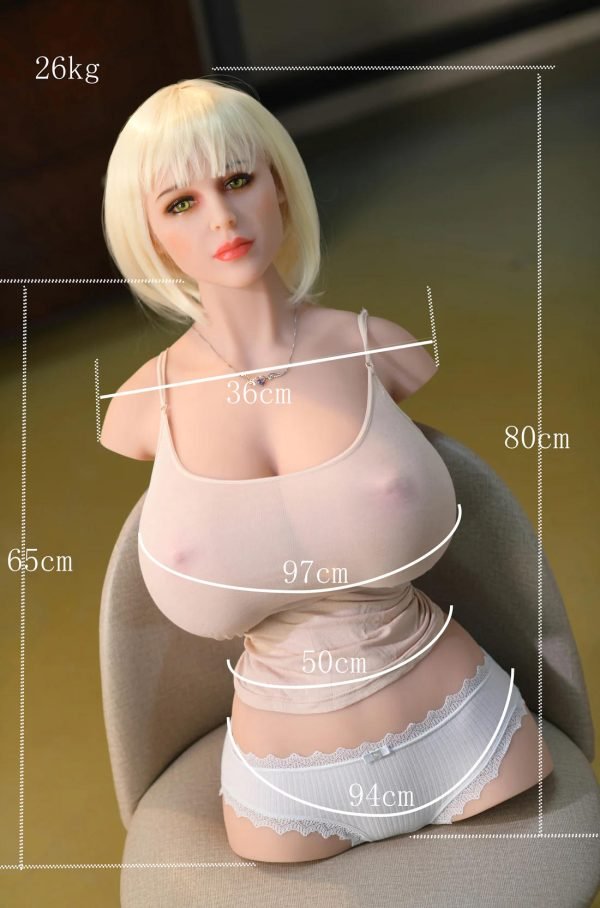 6ye doll female big breast tpe sex doll torso 8