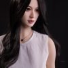 schwarzes langes haar sexpuppenpro asiatischen puppe 13