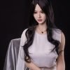 schwarzes langes haar sexpuppenpro asiatischen puppe 5