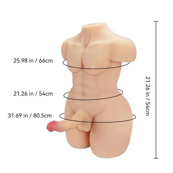 sexpuppe torso mit 14.5 kg oberkörper 3