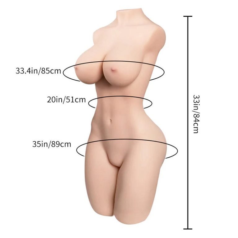 tantaly 54lb tetas grandes culo medio cuerpo torso sex doll 4
